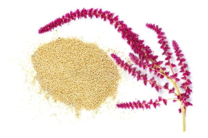 SugaNorm contains amaranth seeds